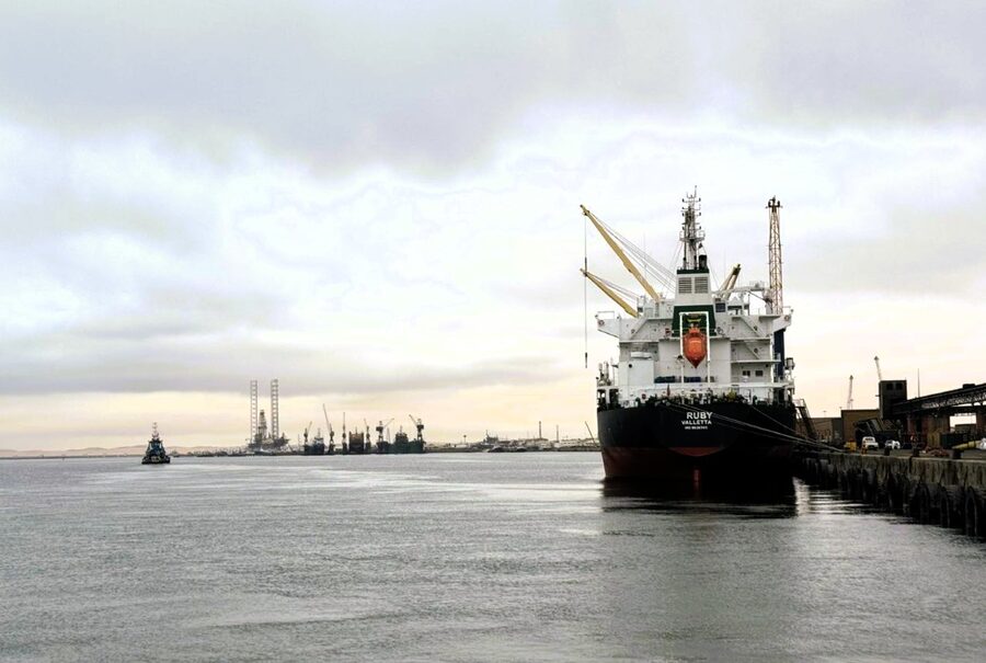 Hafen von Walvis Bay